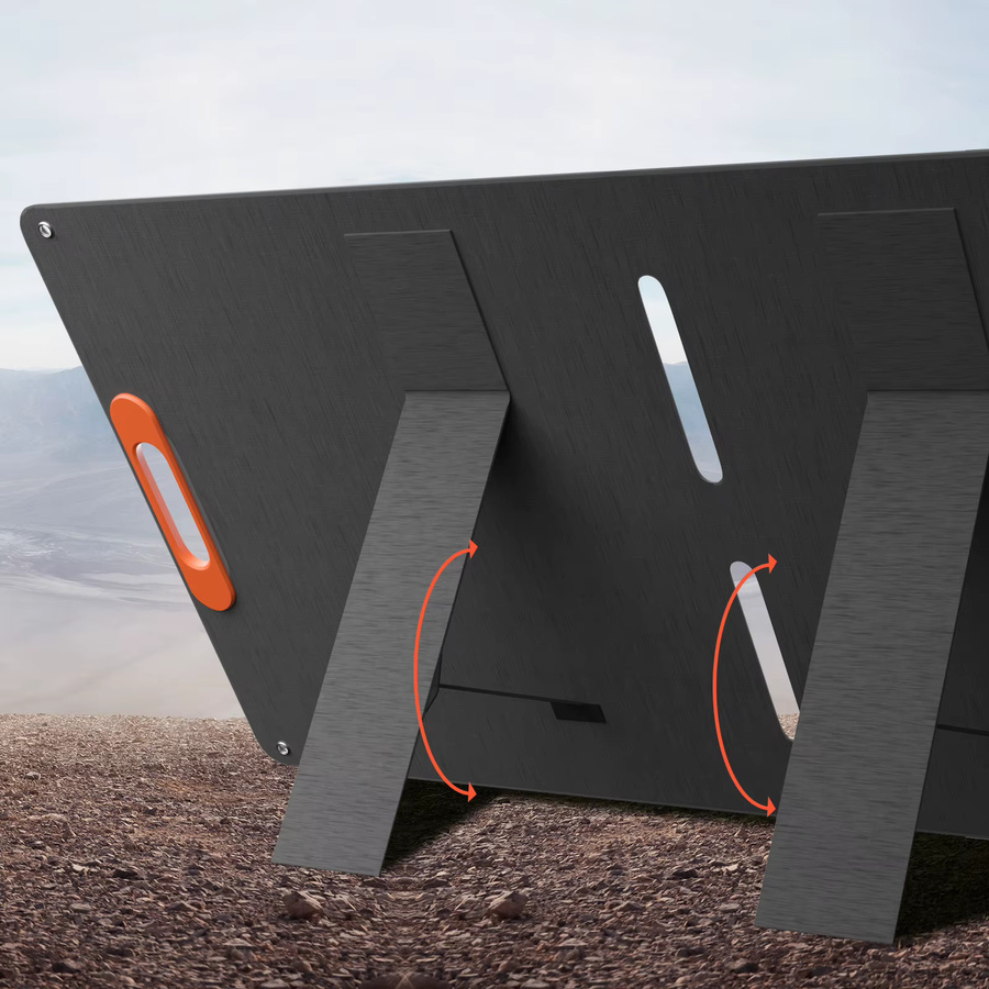 RVPOZWER 200W Solarpanel-Set faltbares Solarpanel mit Batterie für Camping und Outdoor-Powerstation - Bild 7