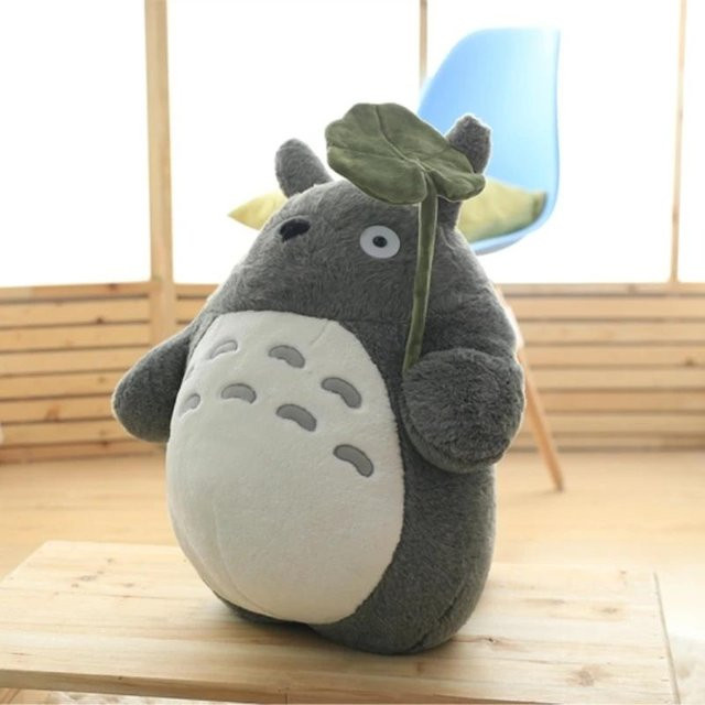 Totoro Plüschtier Lotusblatt, Plüschtier, 50cm-55cm, ab 14 Jahren - Bild 1
