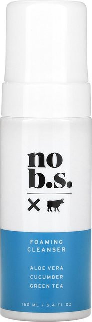 No BS Skincare Schäumender Reiniger, 160 ml, Aloe Vera, Gesicht - Bild 1
