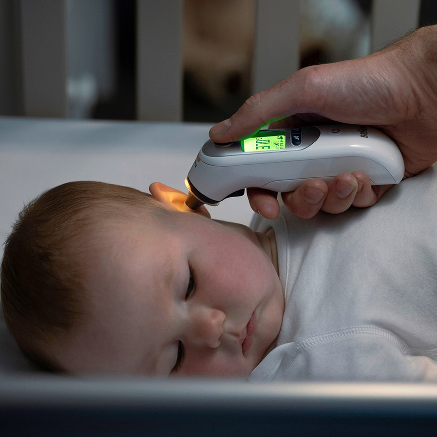 Braun ThermoScan 7+ IRT6525WE Infrarot-Ohrthermometer in Weiß - Bild 3