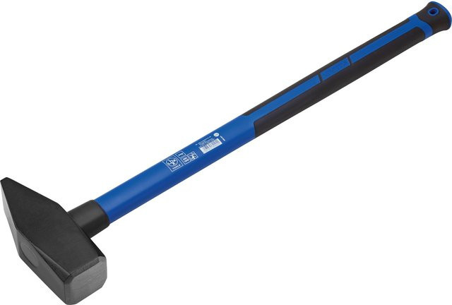 LUX-TOOLS Vorschlaghammer blau mit Kunststoffgriff, 4 kg - Bild 1