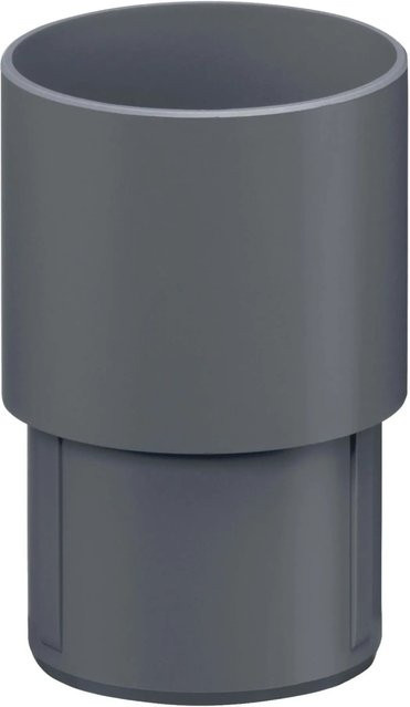 Inefa Fallrohrverbinder aus PVC DN 75 in Anthrazit - Bild 1