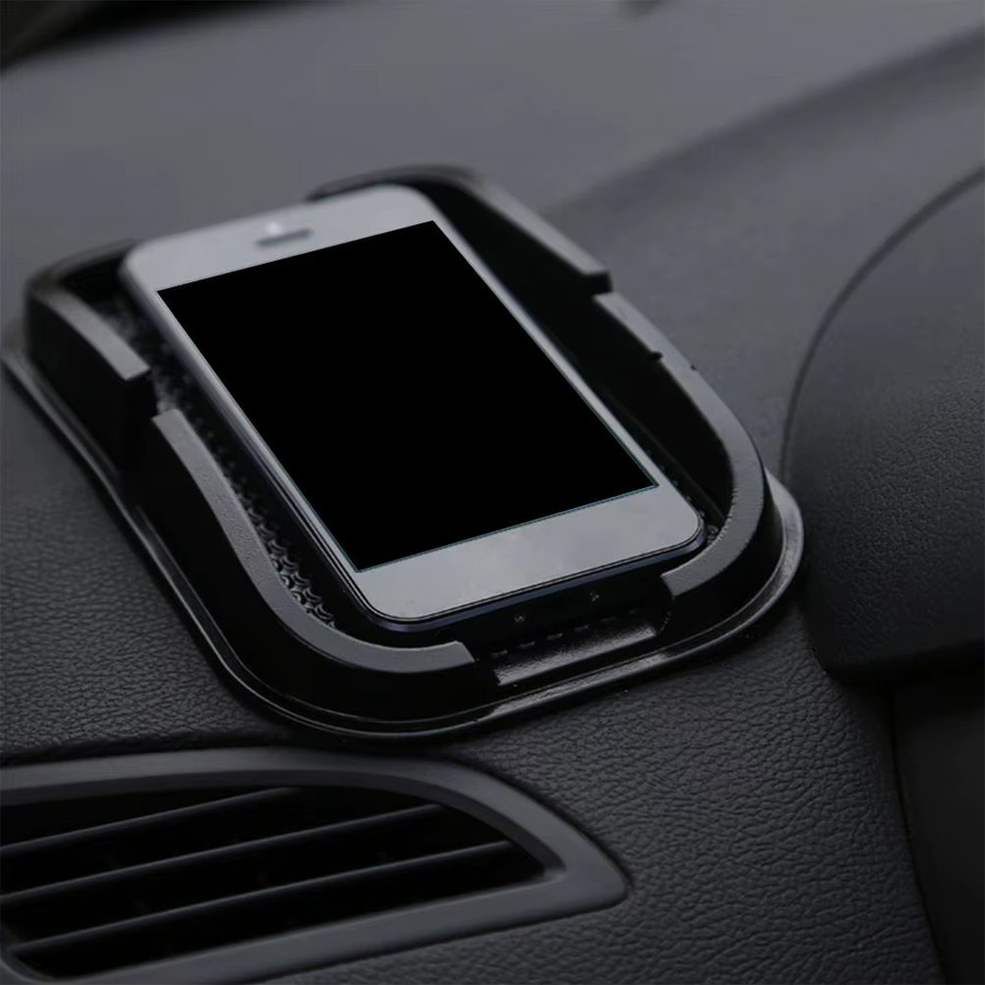 Universelle Silikon Auto Smartphone Halterung für das Dashboard in Schwarz, Anti-Slip Grip für Navigation und Freisprecheinrichtung - Bild 4