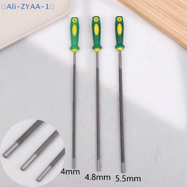 JETTING Rundfeilen Set aus Kohlenstoffstahl für Kettensägen in 4,0 mm, 4,8 mm und 5,5 mm, Multicolour - Bild 1