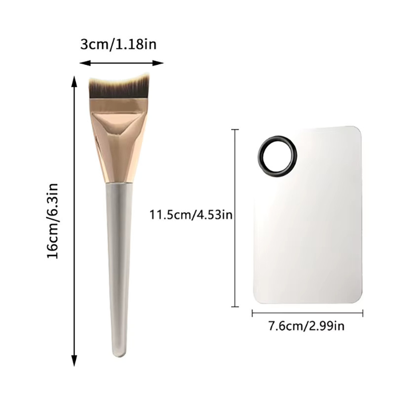 zephoco Make-up-Palette Set, Kosmetikpinsel und Mischwerkzeug - Bild 3