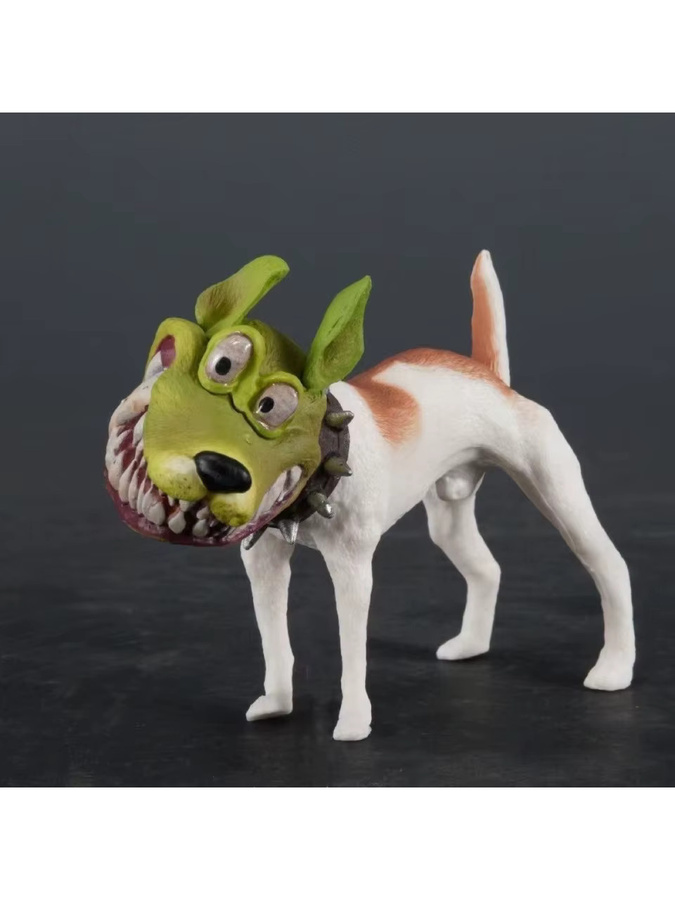 Bandai Figurenmodell kleiner Hund, Kunststoff, Bunt / Mehrfarbig - Bild 3