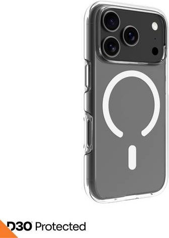 Dbramante1928 Iceland Ultra D30 MS Schutzhülle für Apple iPhone 17 Pro, Transparent, MagSafe kompatibel - Bild 1