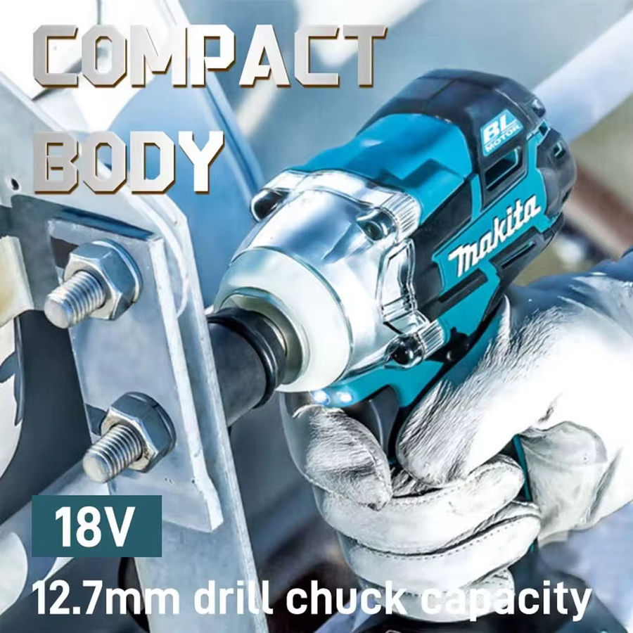 Makita DTW285 18V Akku-Schlagschrauber mit bürstenlosem Motor und 280 Nm Drehmoment, 1/2-Zoll-Stecknuss, kompatibel mit Makita 18V LXT Akkus - Bild 6