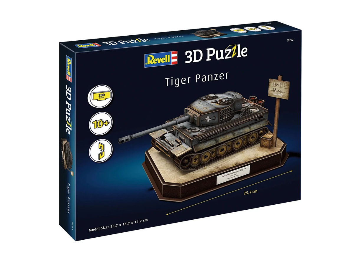 Revell German tank "Tiger I", Fahrzeug, ab 10 Jahren - Bild 4