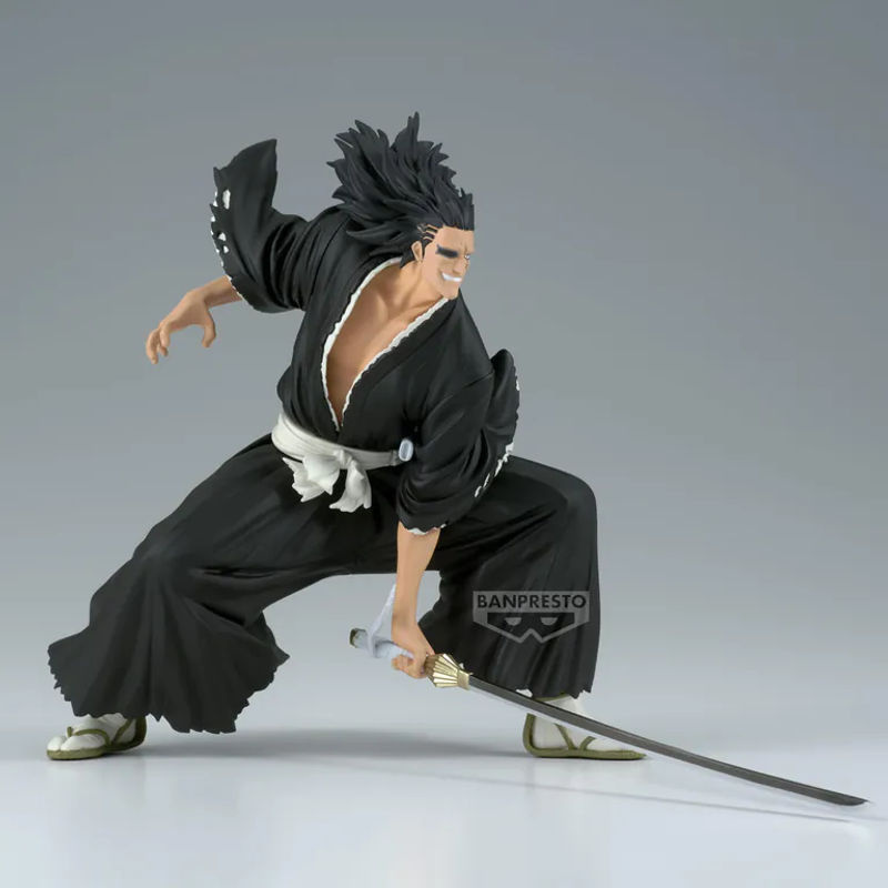 Banpresto Bleach Zaraki Kenpachi Vibration Star Figur in Schwarz aus Kunststoff - Bild 3