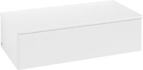 Villeroy & Boch Sideboard Antao Wandhängend in Weiß und Eiche Honig, B/T/H: 100 x 26,8 x 50 cm - Bild 1