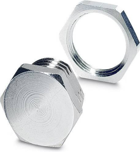 Phoenix Contact 1453368 Sensor-Aktor-Steckverbinder M16 Schutzkappe in Silber, 10 Stück - Bild 1