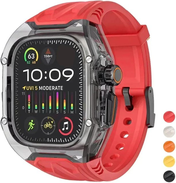 CHIICSMART Modifikations-Kit für Apple Watch, Kunststoff, transparent - Bild 1