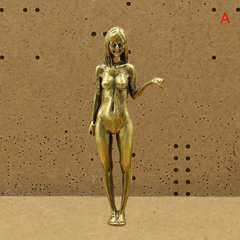 Guipi Antike Messing Statue Goldene Hand als Desktop Ornament und Kunstdeko - Bild 3