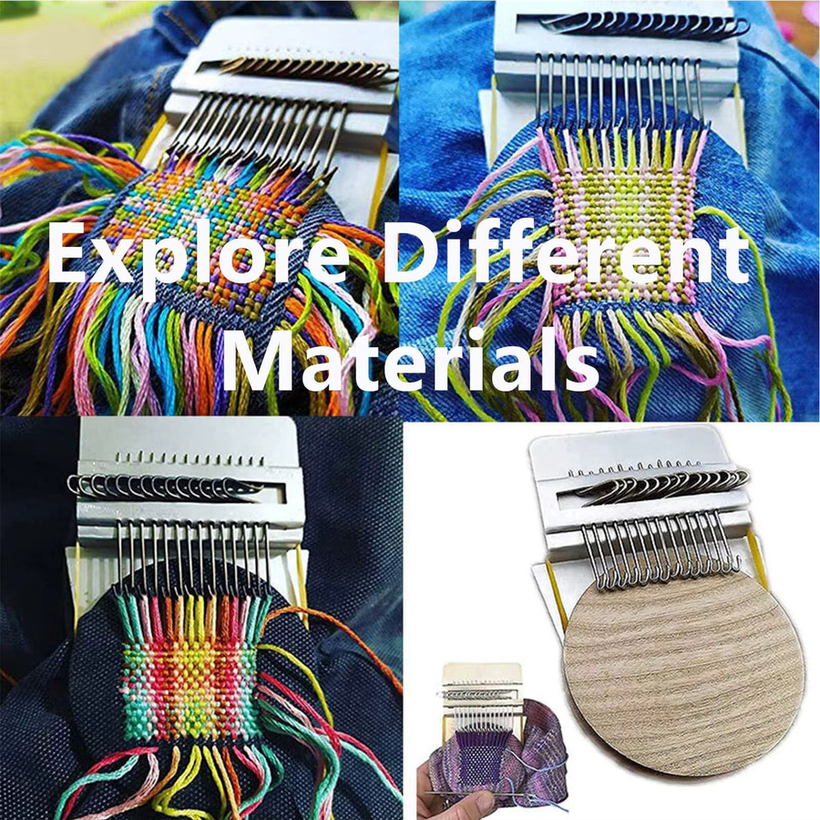 Stopfset für Kleidung aus Metall in Multicolour für Bastler und Schneider - Bild 4