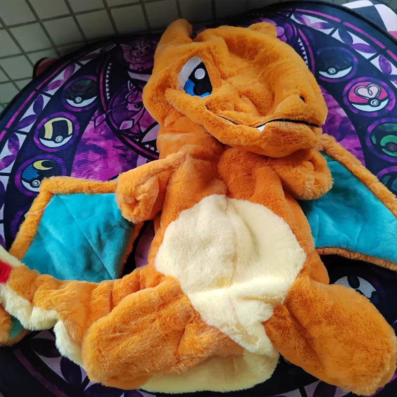 Potdemiel Pokémon Charizard Plüschtier, 45/65/85cm - Bild 2