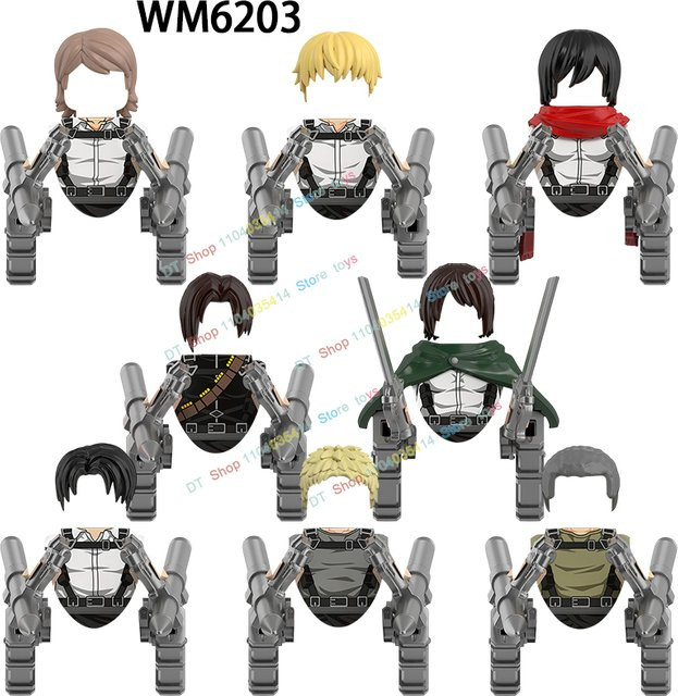 DR.TONG Anime Bausteine, Actionfiguren Zubehör, Modelle - Bild 1