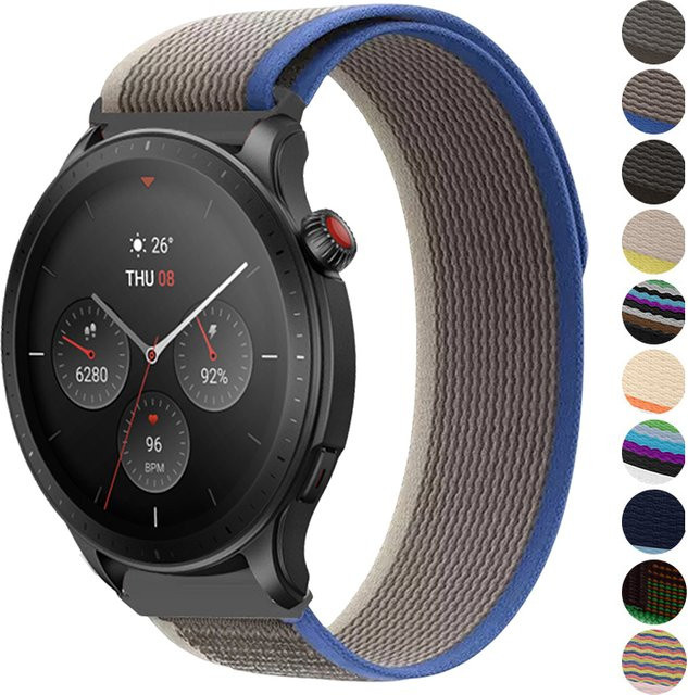 jansin Uhrenarmband Trail Loop, Nylon, Unisex, 20mm 22mm - Bild 1