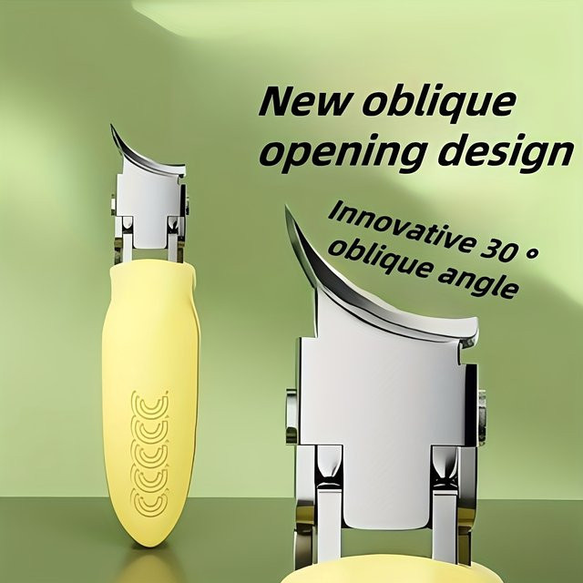 Ouriner Nagelknipser aus Edelstahl, Glänzend, für Hände und Füße - Bild 1