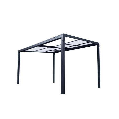Floraworld Terrassenüberdachung Air 2 mit Schiebedach aus Aluminium in Anthrazit, B/T: 392 x 305 cm - Bild 3