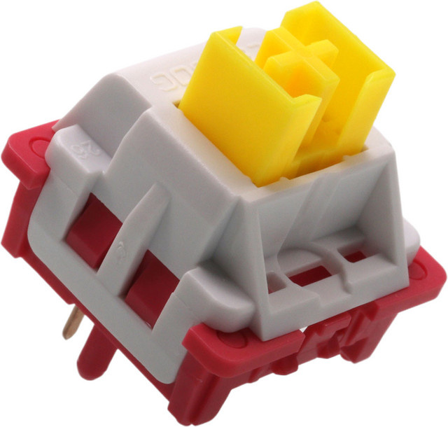 Leobog NIMBUS Switch V3 Linear 28g vorgeschmierte 5-Pin Hot-Swap POM Stem Switches für mechanische MX-Gaming-Tastaturen in Multicolour - Bild 1