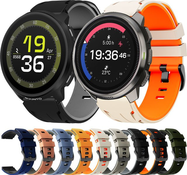 Suunto Uhrenarmband Silikon, 22 mm - Bild 1