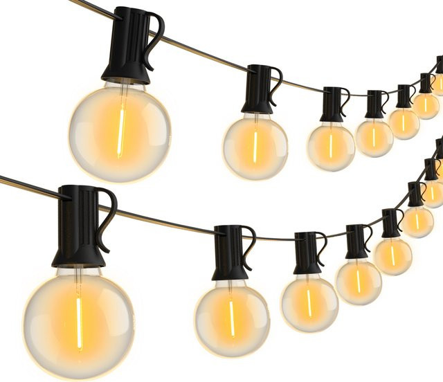 Arbrac G40 LED String Light Girlande in Transparent für Outdoor Garten und Hochzeit IP45 - Bild 1