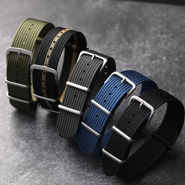 Raystray Uhrenarmband Nylon, Textil/NATO, Herren, Vintage - Bild 1