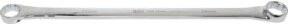 BGS Doppel-Ringschlüssel extra lang aus Chrom-Vanadium in Silber SW 22 x 24 mm - Bild 1