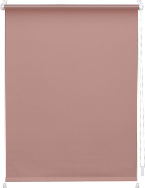 LICHTBLICK Rollo Klemmfix Verdunkelung, ohne Bohren, Pink, B: 100 cm, H: 150 cm - Bild 1
