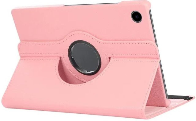 360 Grad drehbare Schutzhülle für Samsung Galaxy Tab A9 Plus 11 Zoll SM-X210 X215 5G und Tab A8 10.5 X200 in Rosa - Bild 1
