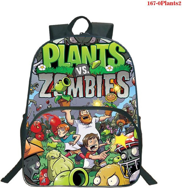 3-teiliges Schulrucksack-Set für Schüler aus Oxford-Stoff in Multicolour mit großem Fassungsvermögen, Schultergurt und Federmäppchen - Bild 1