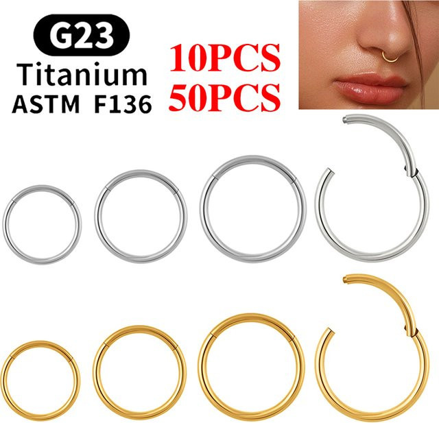 UHERA Nasenring Titan, Segment Hoop, Unisex - Bild 1