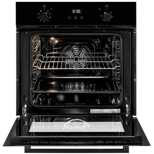 Exquisit Einbaubackofen EBE257-H-020 in Schwarz mit 59 l Volumen - Bild 2