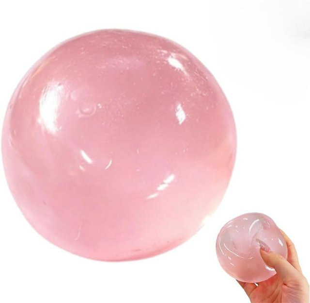 Squishy Spielzeug Kokosöl Stress Squishy Ball, Mello pink - Bild 1