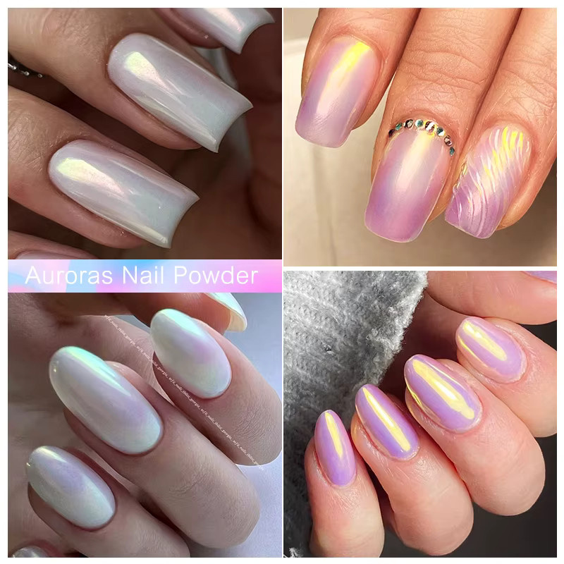 NICOLE DIARY Aurora Nagelpulver Pigment, Metallic, M007 - Bild 4