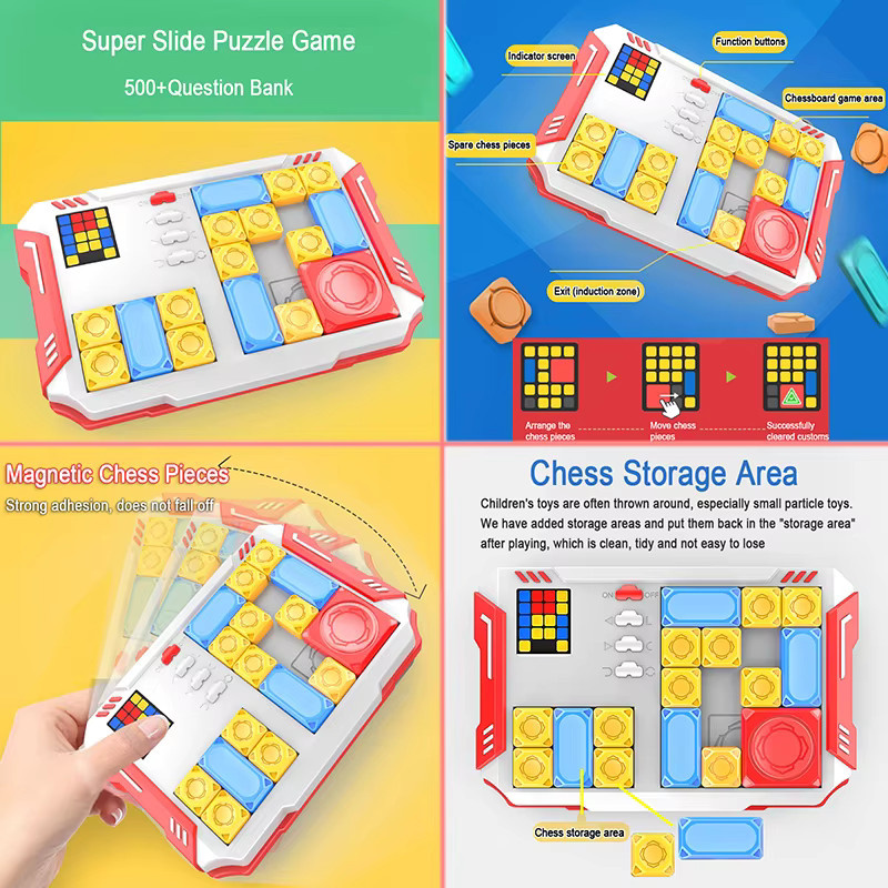 Brozebra Super-Schiebepuzzle-Spiel, Lernspielzeug - Bild 2