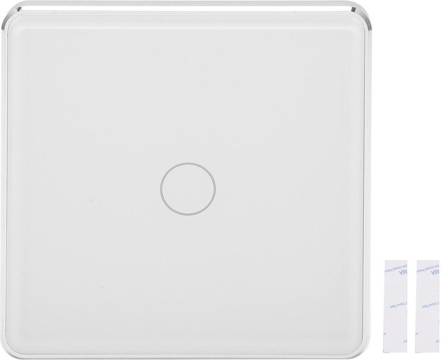 Neoglint Intelligenter Zigbee Lichtschalter 1-Way Drahtlose Touchpanel-Fernbedienung mit Timing-Funktion in Weiß - Bild 1