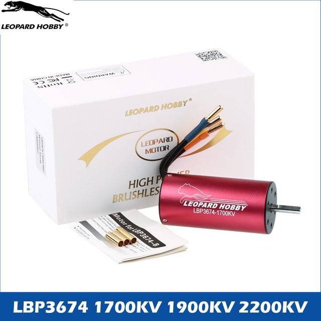 Leopard Hobby Brushless Motor 3674, 1/10 Maßstab, für RC-Modelle - Bild 1