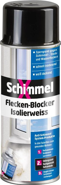 SchimmelX Flecken-Blocker Isolierweiß mit Schimmelresistenz, 400 ml - Bild 1