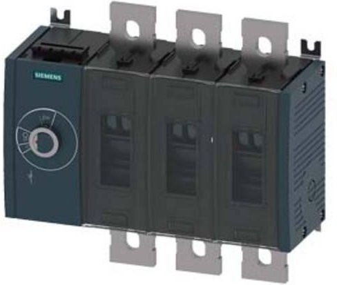 Siemens Lasttrennschalter 3polig 800A 8 Schließer 8 Öffner 690 V/AC grau 690 V/AC 3KD48340QE100 - Bild 1
