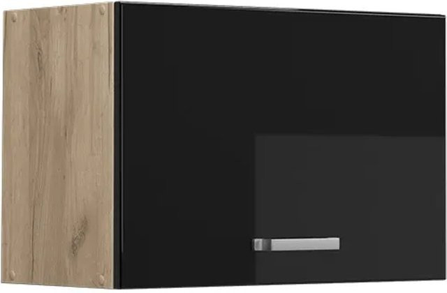 Vicco Hängeschrank R-Line Küchenschrank Schwarz Eiche Hochglanz B: 60 cm, H: 40 cm, T: 31 cm - Bild 2
