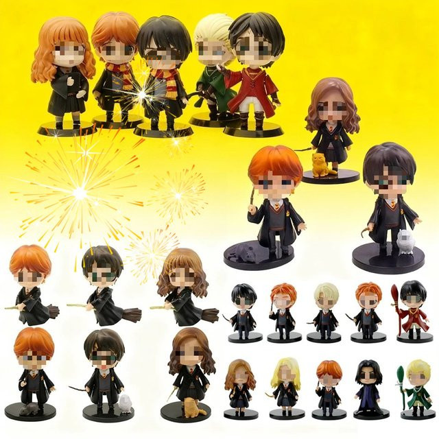 Bandai Harry Potter PVC-Vinylfiguren-Set, 3-teiliges Set - Bild 1