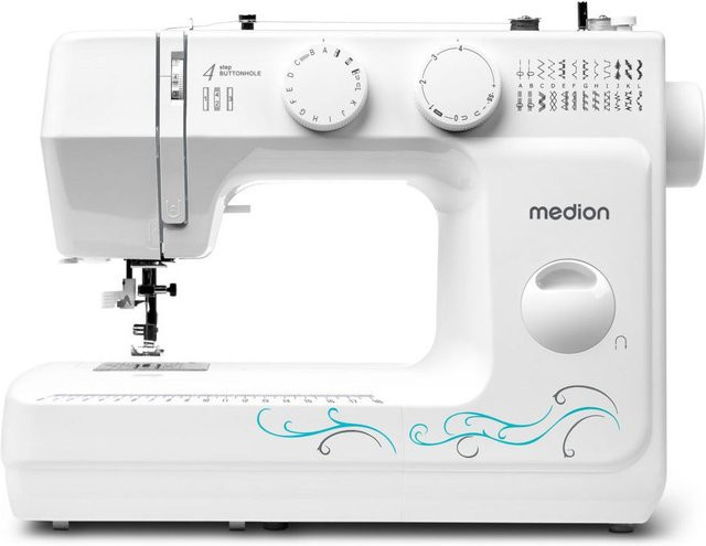 Medion Nähmaschine MD 18205 in Weiß - Bild 1