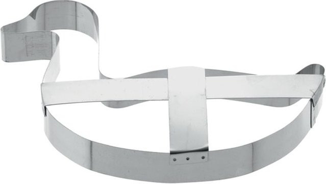 Schneider Ausstecher aus Edelstahl in Silber, L 20 cm, B 17 cm, H 3 cm - Bild 1