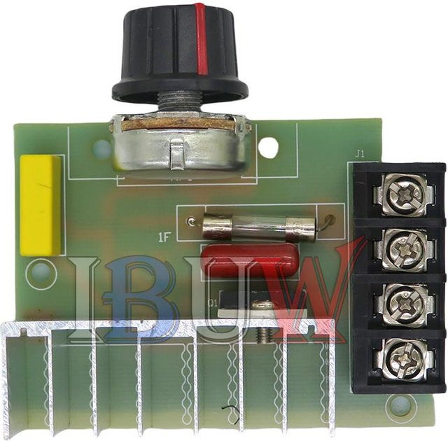 PUMUDDSY Elektrischer Spannungsregler 4000W AC SCR 0-220V Motordrehzahlregler mit Temperaturversicherung - Bild 1