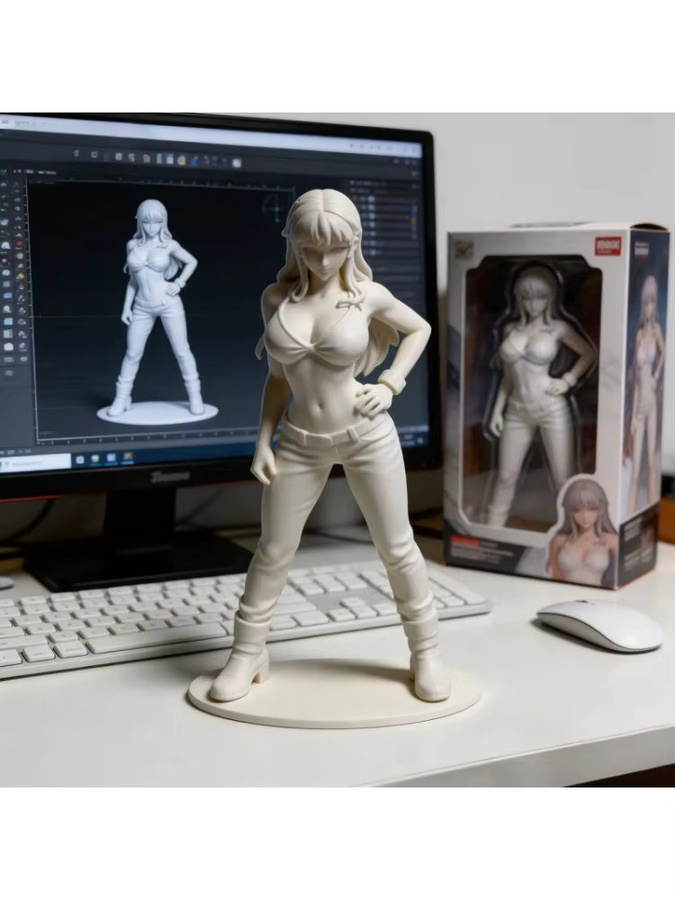 CELEBON Anime-Figur Pure Desire Desktop-Ornament in Weiß - Bild 6