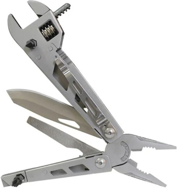 Ninth World Multifunktions Multitool mit Zange, Messer, Schraubendreher und einstellbarem Schlüssel für Outdoor und taktische Einsätze - Bild 1