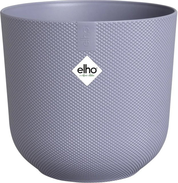 Elho Blumentopf Jazz Lila mit natürlichem Muster, Durchmesser: 14,2 cm, Höhe: 13,1 cm - Bild 1