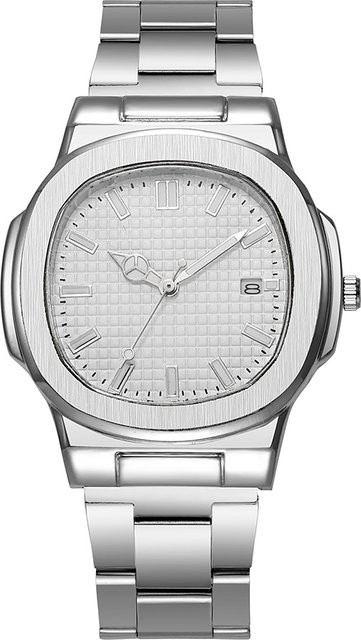 TVK Armbanduhr Automatik, Edelstahl, Tonneau, Grün, Herren - Bild 1
